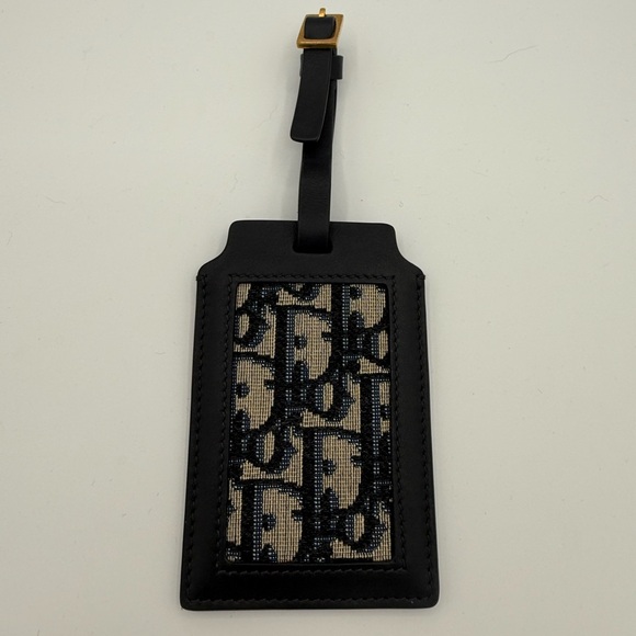 Dior Other - Dior Luggage Tag with Monogram Canvas